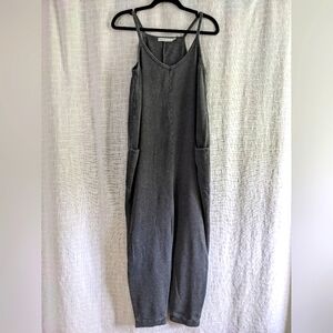 NWT Sincerely Jules Grey knit slouchy romper onesie Jumpsuit size Small